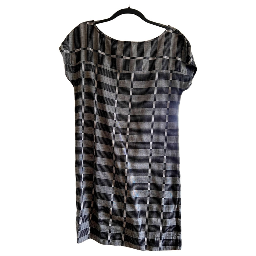 2nd available - Lou & Grey, black and white cotton shift dress.